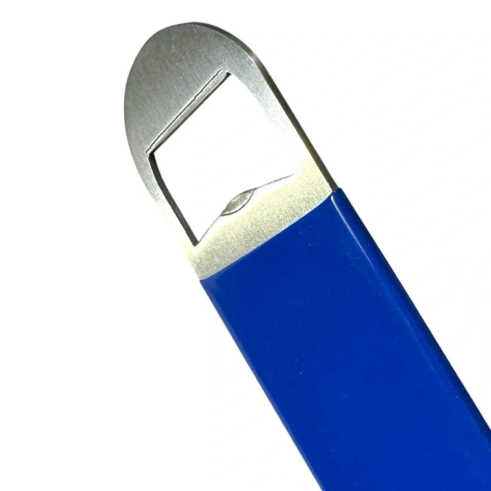Bud Light Blue Heavyweight Bar Blade Bottle‎ Opener Collectible